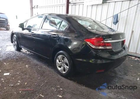 2013 Honda Civic Lx z USA, uszkodzony, nr VIN 19XFB2F57DE283951